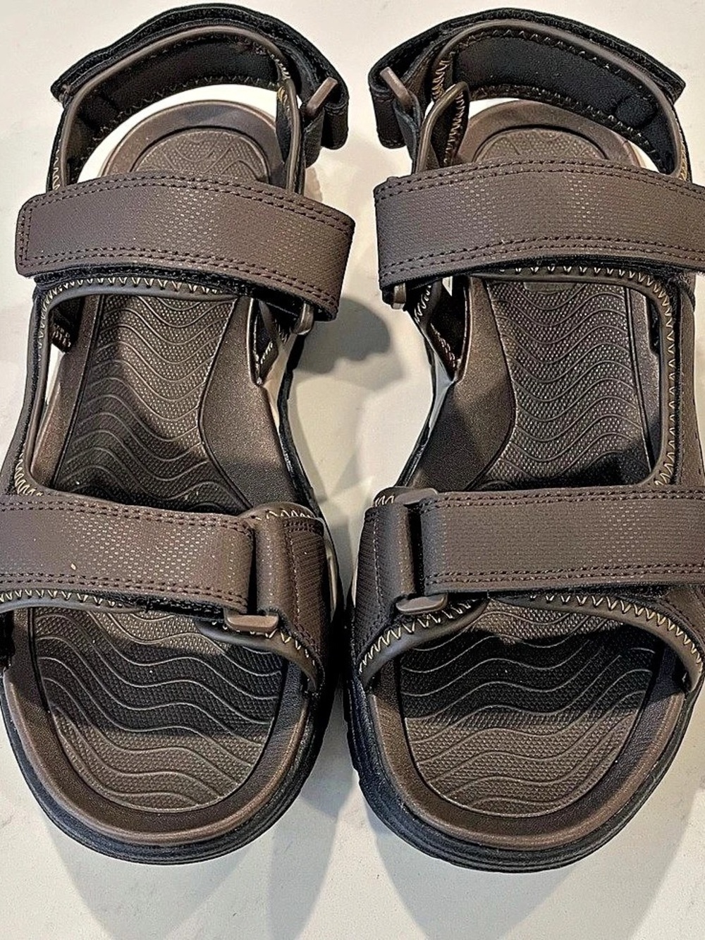 Eddie Bauer Anchor Men's Brown Sandals US 14